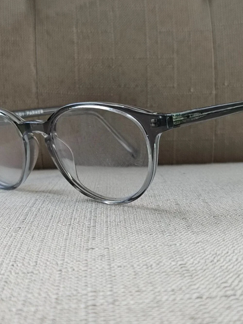 Warby Parker Eyeglasses Frame Gray Tone Eyewear WATTS 311 Unisex Glasses Frame